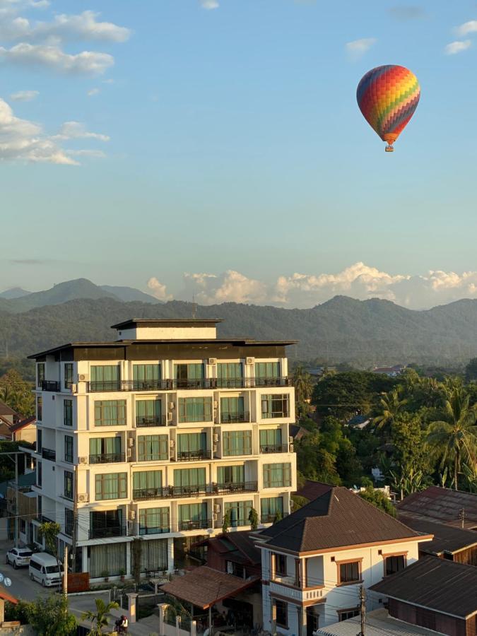 Vang Vieng Topview Hotel Экстерьер фото