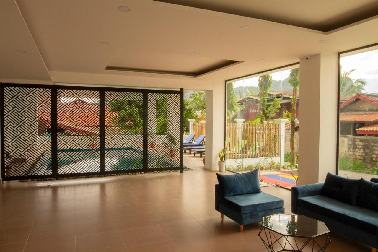 Vang Vieng Topview Hotel Экстерьер фото